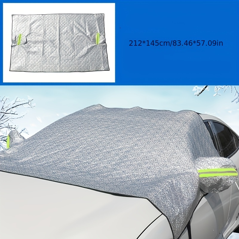 Auto frontscheibenabdeckung Sonnenschutz Schneeblockierung - Temu