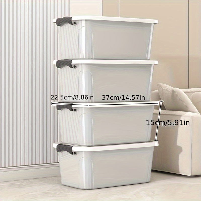 caja de almacenamiento Plastic Organizing Boxes Household Kitchen Organizer  Drawers Cabinet Refrigerator Sundries Storage Box