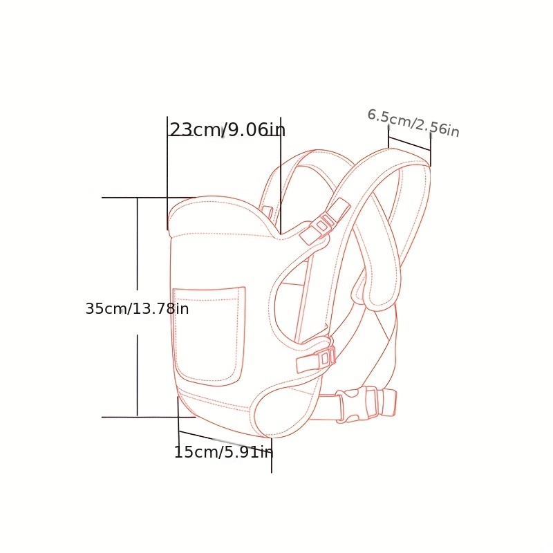 Portabebés Ergonómico: Transporte Multifuncional Delantero - Temu