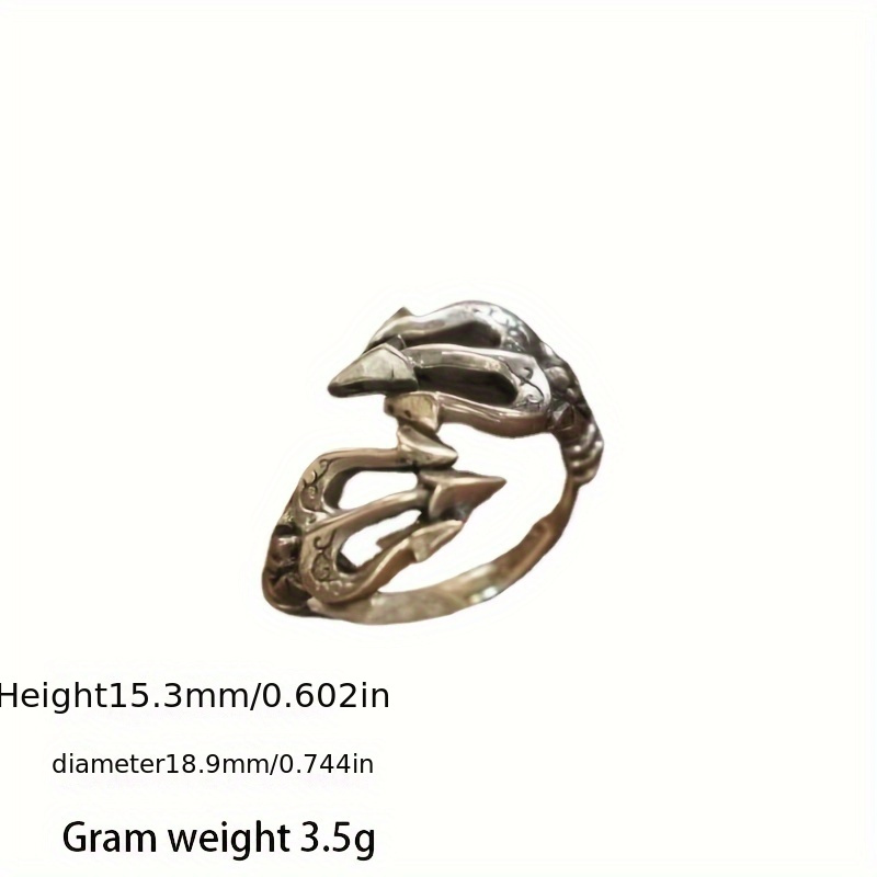 Buy Poseidon Trident Ring Trident Ring Poseidon Ring Ancient