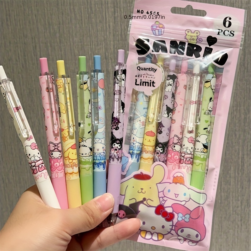 

Sanrio Cute Gel Pen - Quick-dry, Lightweight With Carbon Lead For Everyday Office Use