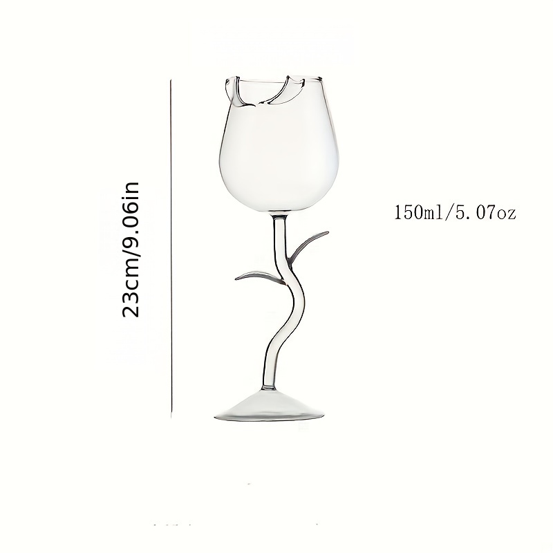 Creative Fancy Red Wine Goblet Wine Cocktail Glasses 100ml