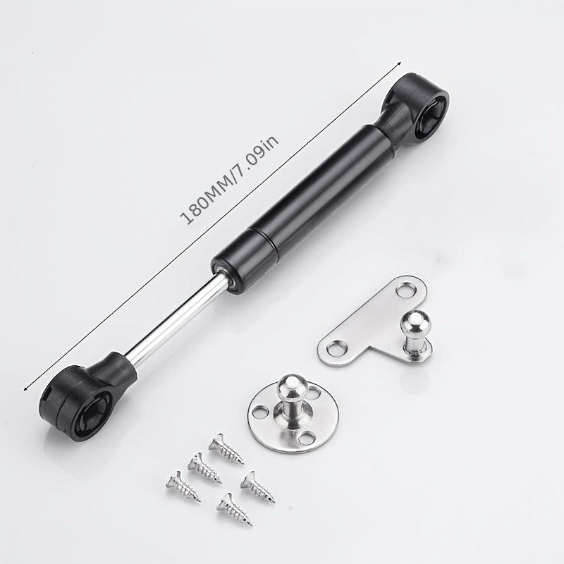 E-shop Einfach zu Installierende 60N Aluminium Teleskopstützstangen - Kein Erforderlich, für Glas- & Displaytüren, Hydraulische Hebestützen für