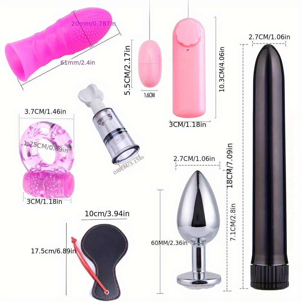 26pcs Kit Restricciones Sm Juguetes Sexuales Plug Anal - Temu