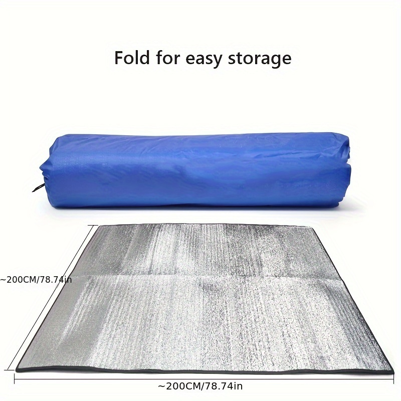 Aluminum Foil Waterproof Camping Floor Mattress Moisture-Proof