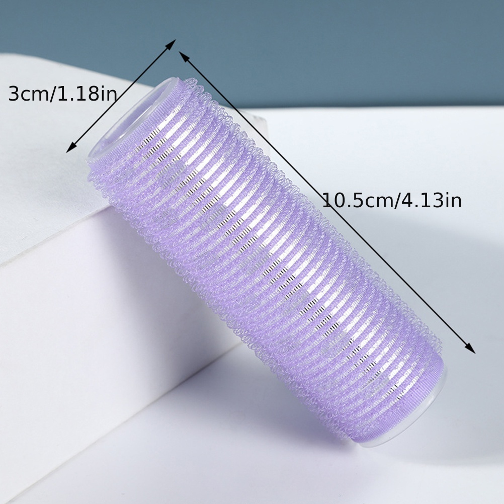 Self Grip Hair Rollers Set for DIY Bangs Medium Short Hair