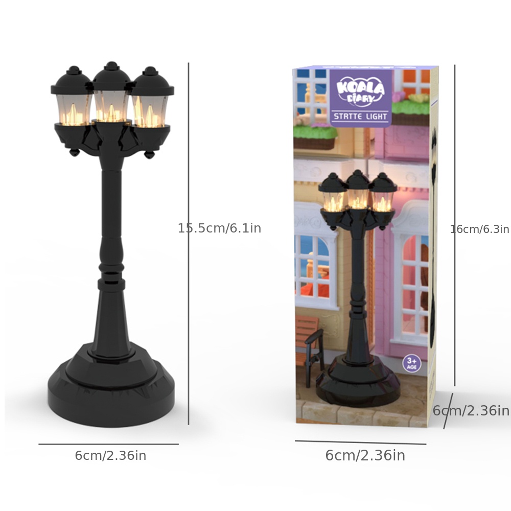 1:12 Dollhouse Classroom Pool Playground Accessories Lighting F