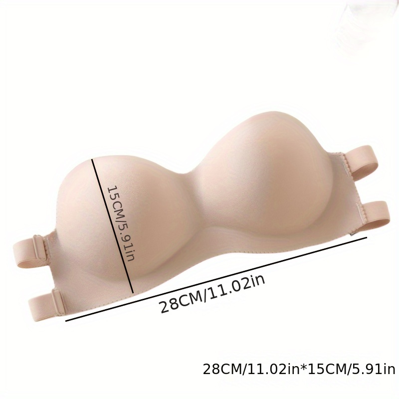 1.5inch*196.85inch 1pc Women's Tape Bra, Adhesive Invisible Bra, Nipple  Paste Cover, Breast Lift Tape Push Up Bra Strapless Pad