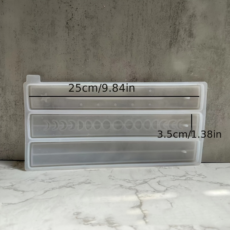 1pc Bracket Resin Mold, Incense Stick Holder Silicone Mold, Ash Collector Epoxy Resin Casting Mold Diy Home Decoration Crafts
