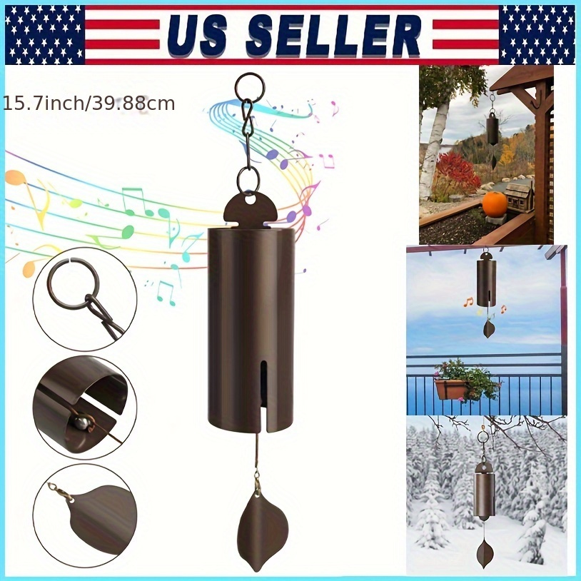 

Outdoor Wind Chime Courtyard Decoration Leaf Wind Chime Retro Outdoor Home Decoration