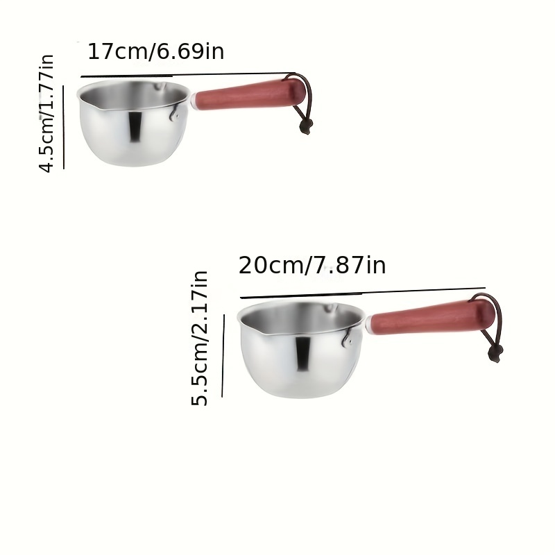 Milk Warming Pot Stainless Steel Milk Pan Milk Warmer Pot - Temu