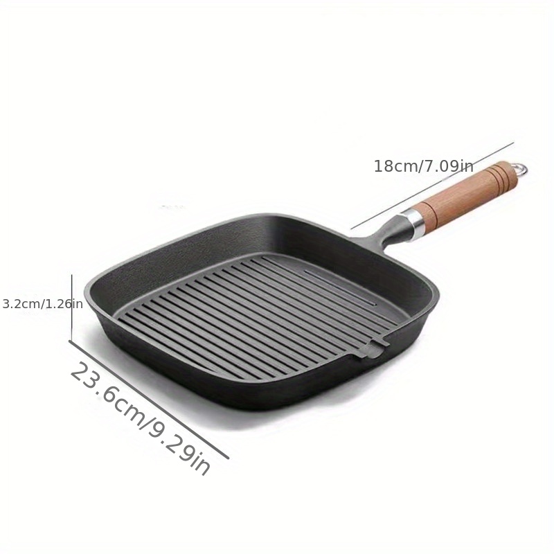 Stainless Steel Frying Pan 2 Handles Nonstick Skillet - Temu