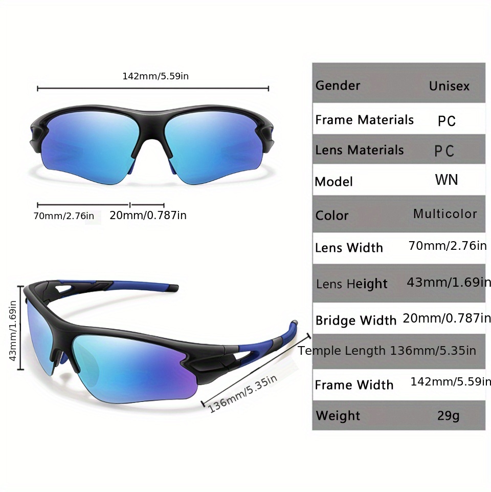  BEACOOL Polarized Sports Sunglasses for Men Women