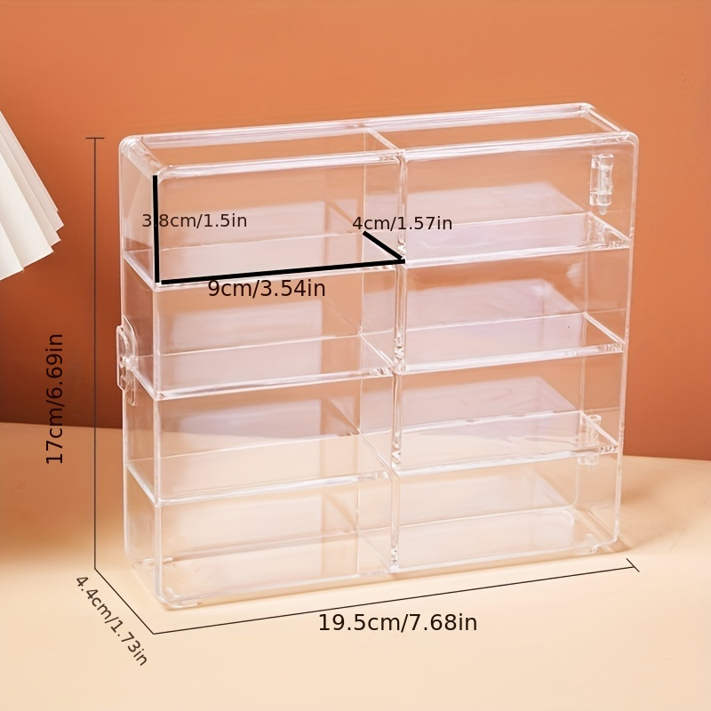 TEMU 1pc Car Display Case - , Decorative Art Style, Plastic, No Needed - For Decor