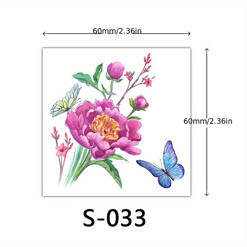 Flower Stickers 3/4 10/Sheets – Skool Krafts