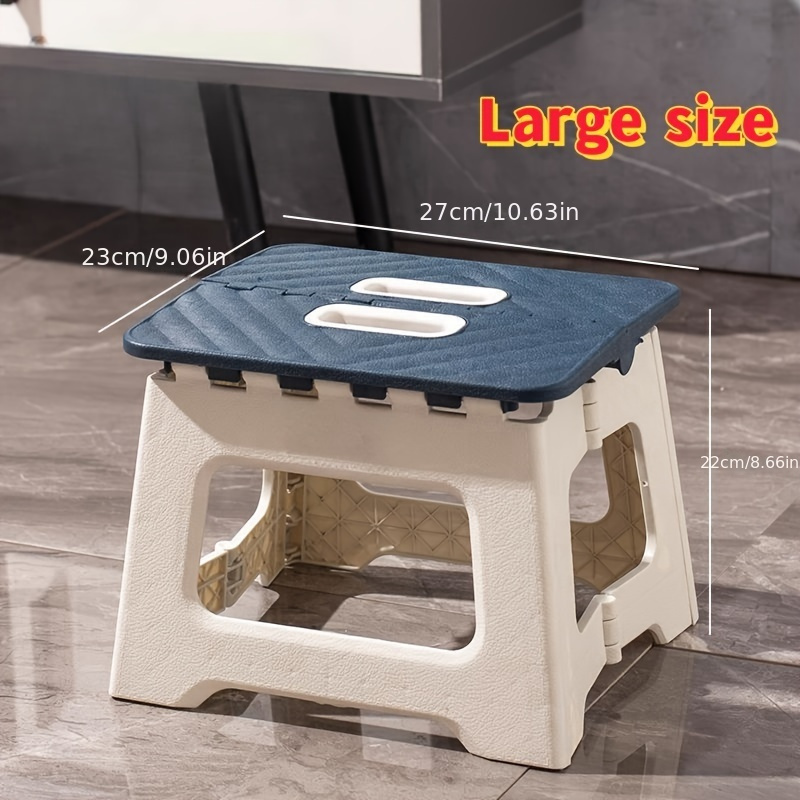 1pc Folding Stool, Outdoor Portable Small Stool, Children Adult