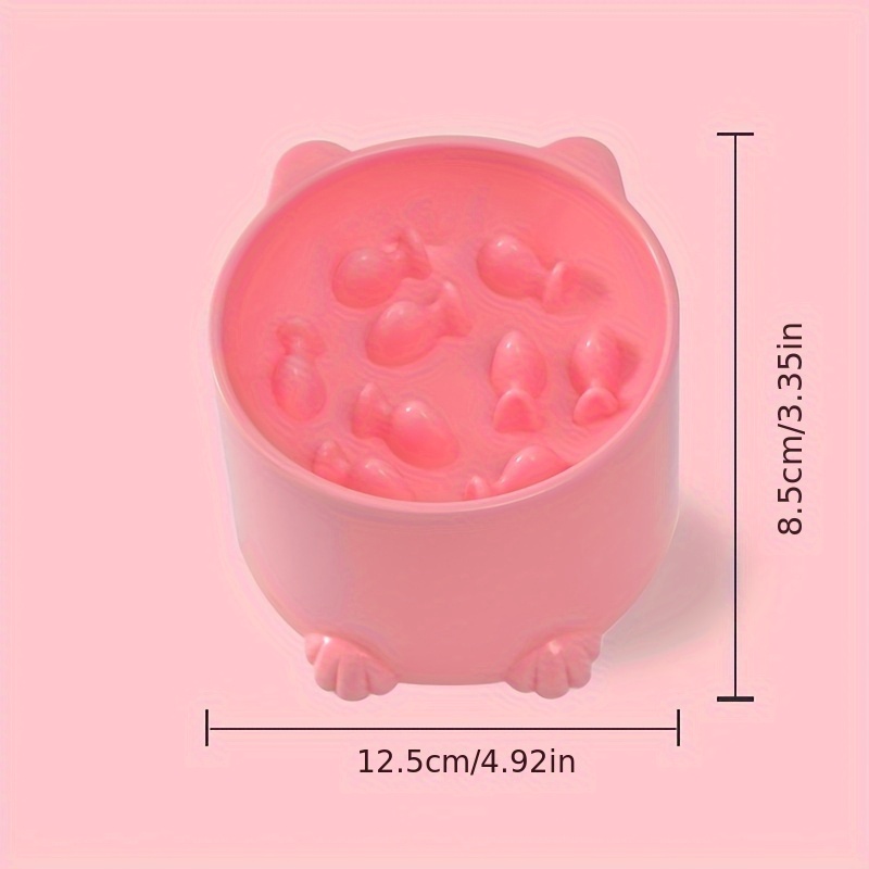   anti choking slow eating bowl for small and medium cats and dogs choke proof neck protector with   design pet feeding supplies Product details 6