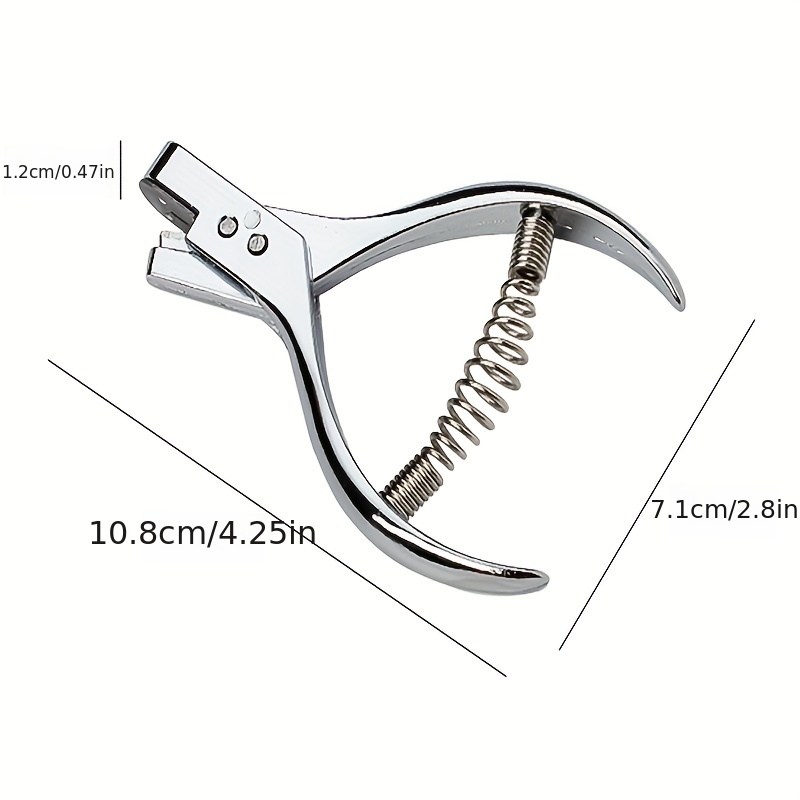 TureClos New Practical DIY Garment Pattern Notcher Pro Designer Tailors  Steel Sewing Pliers Punch Maker Pattern Hole Notches Punch Tool 