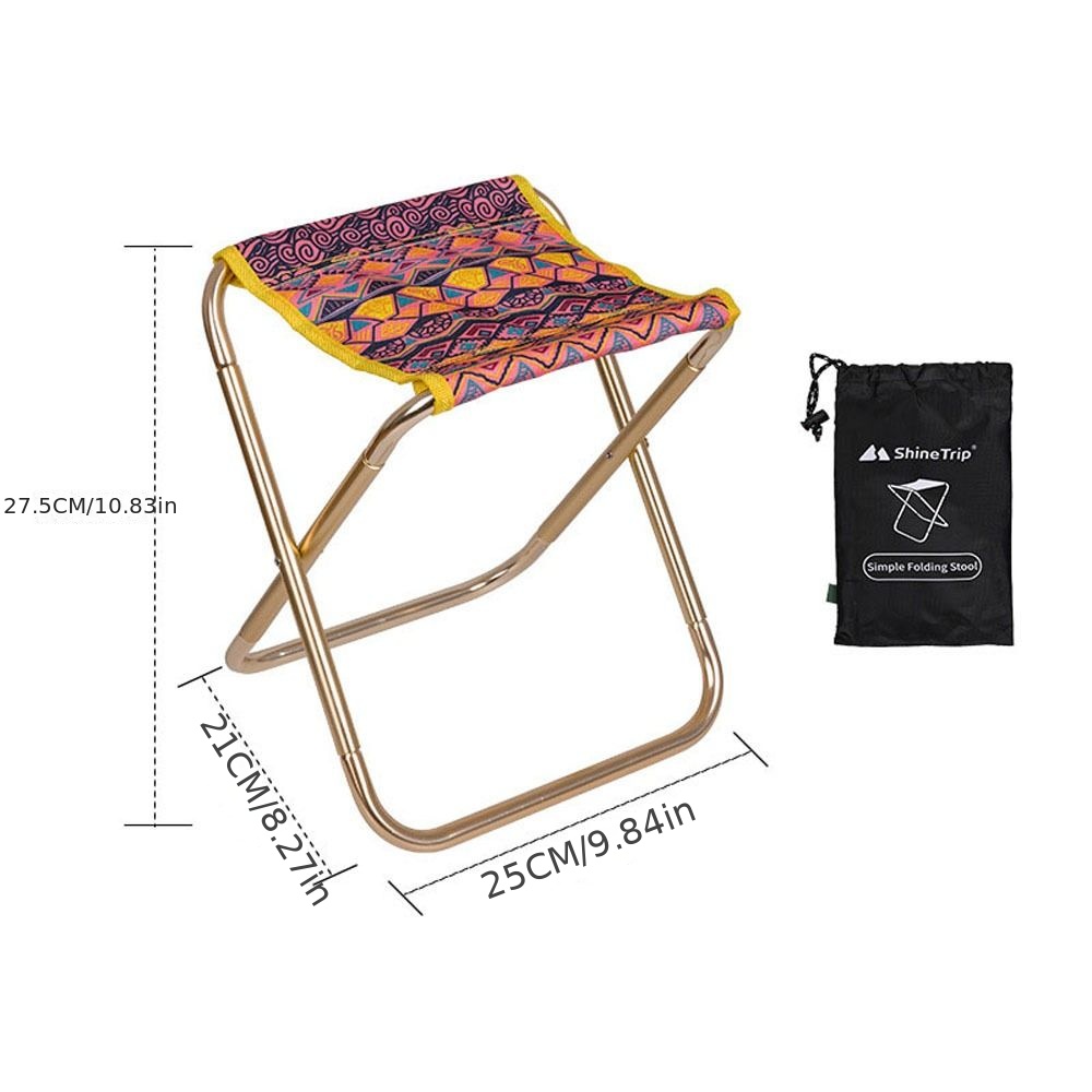 1pc Lightweight Portable Stool Portable Folding Stool For Outdoor Hunting  Fishing Beach Hiking - Sports & Outdoors - Temu Philippines