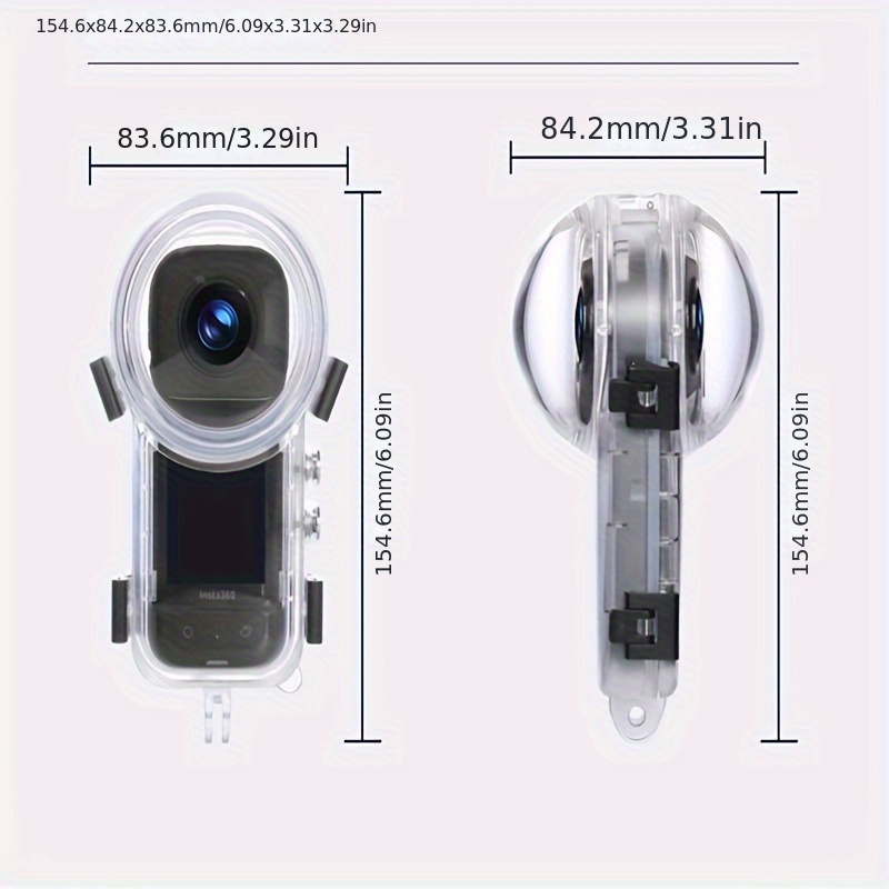 Dive Case Insta360 X3 Waterproof Housing Cover Underwater - Temu