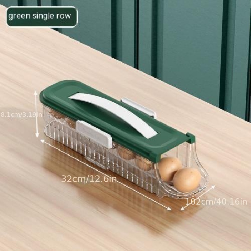 Refrigerator Egg Fresh Keeping Storage Box Rolling Egg Box