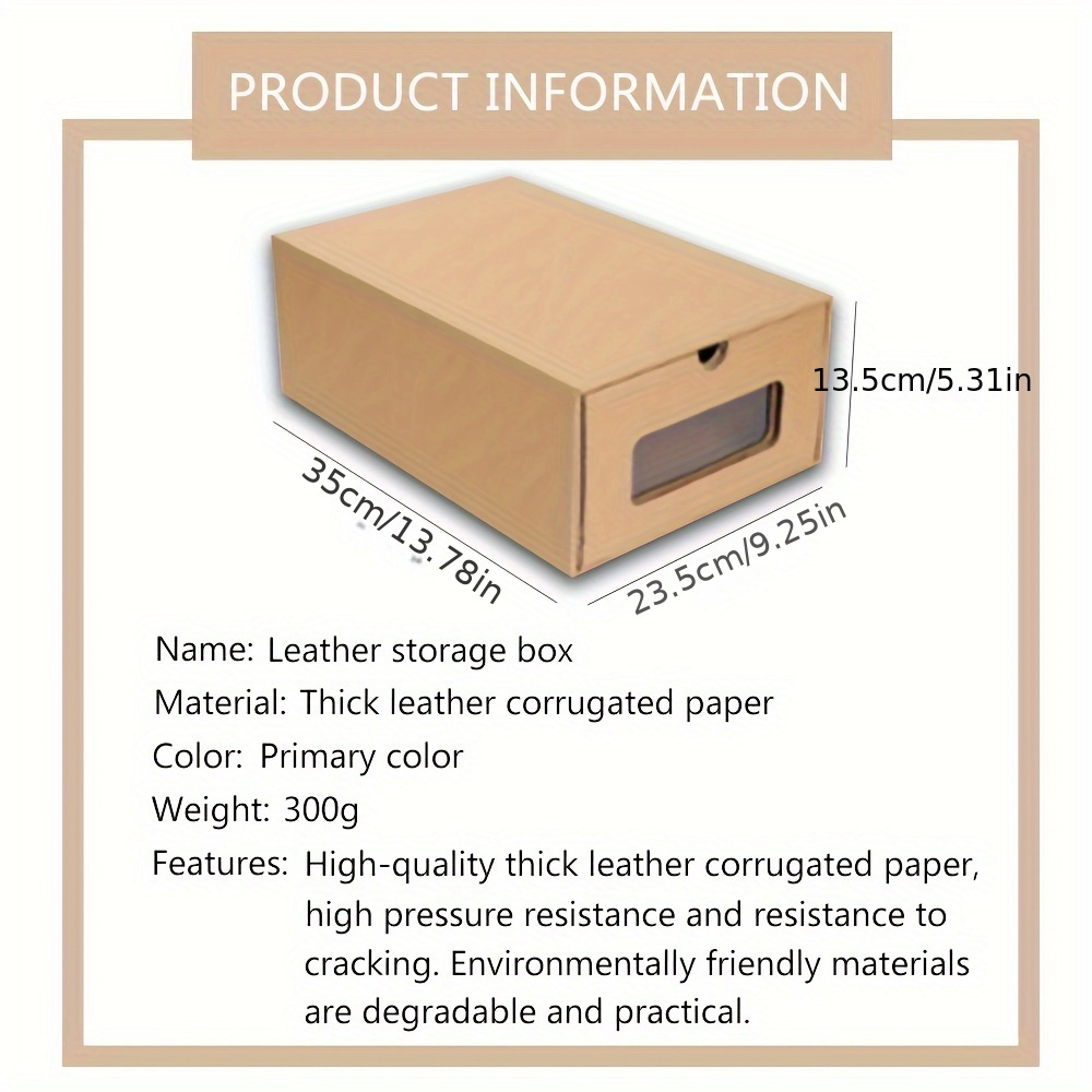 Storage boxes - Cardboard storage boxes - Corrugated Shoe boxes