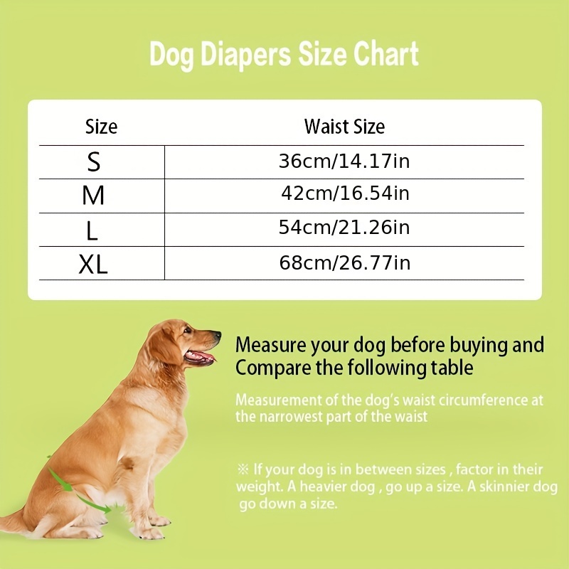 Medium dog outlet diapers