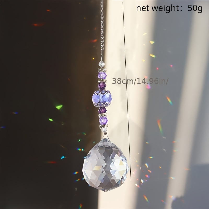 Unique Crystal Window Decoration Suncatcher Chandelier Hanging