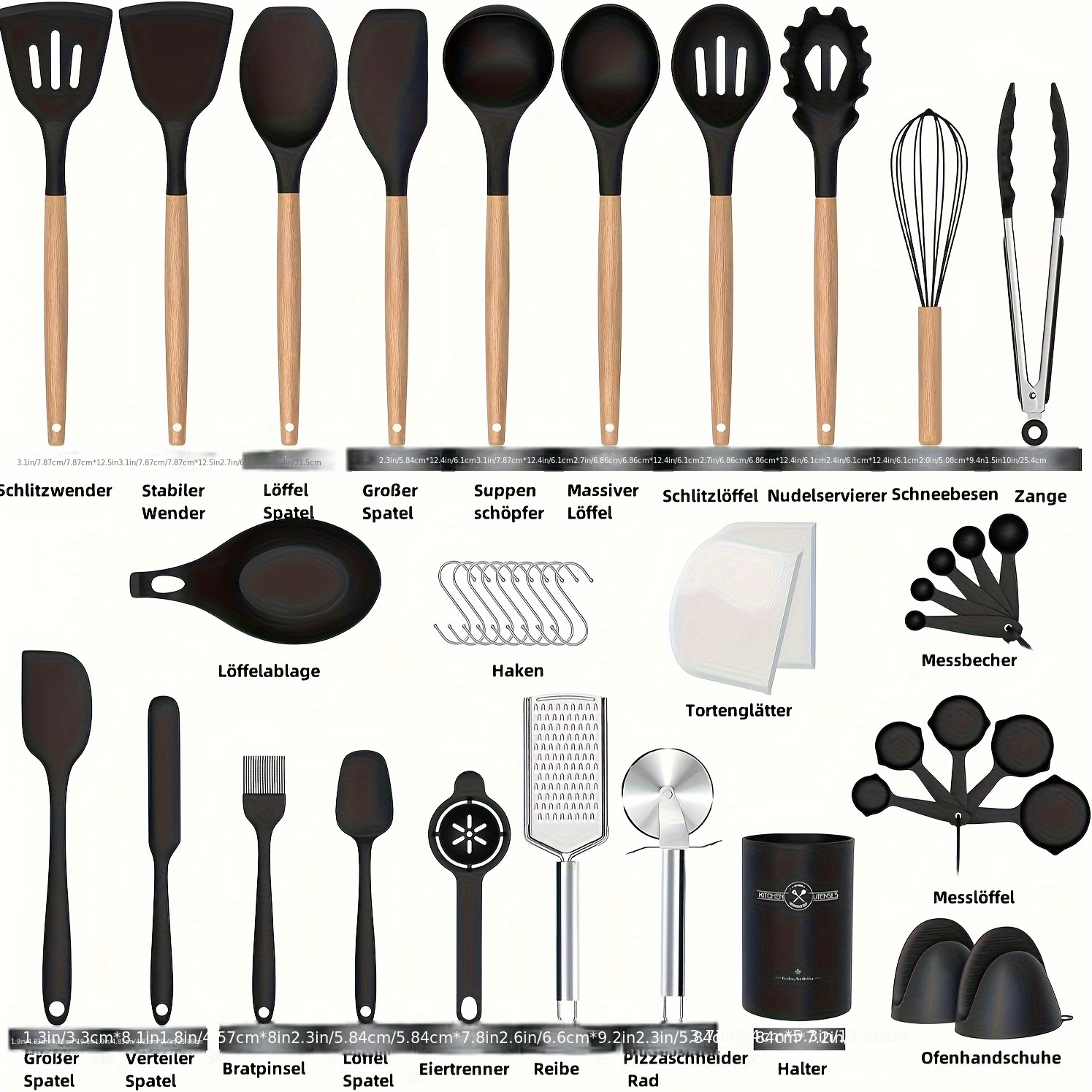 TEMU 43- Kitchenware Accessories Set