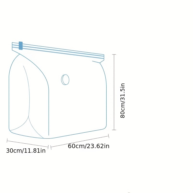 1pc Sacchetti di stoccaggio sottovuoto 3D Risparmio di - Temu Italy