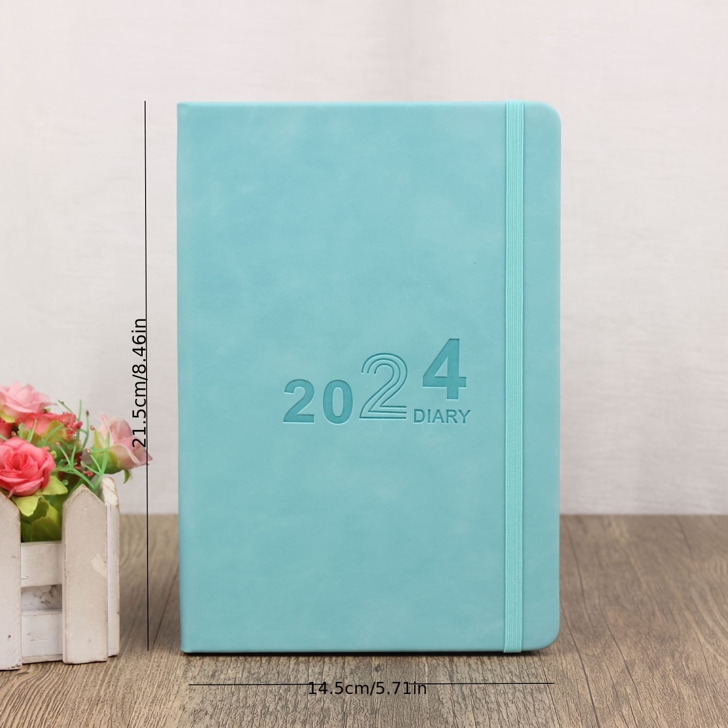 2024 Planner - Weekly and Monthly Planner Spiral Bound, Jan 2024 - Dec  2024, A5 (6.7 x 8.6), Planner 2024 with Tabs, Inner Pocket, Helps To Keep