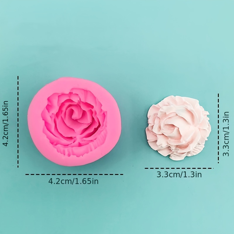  Round Flower Shape Silicone Cake Mold Handmake DIY