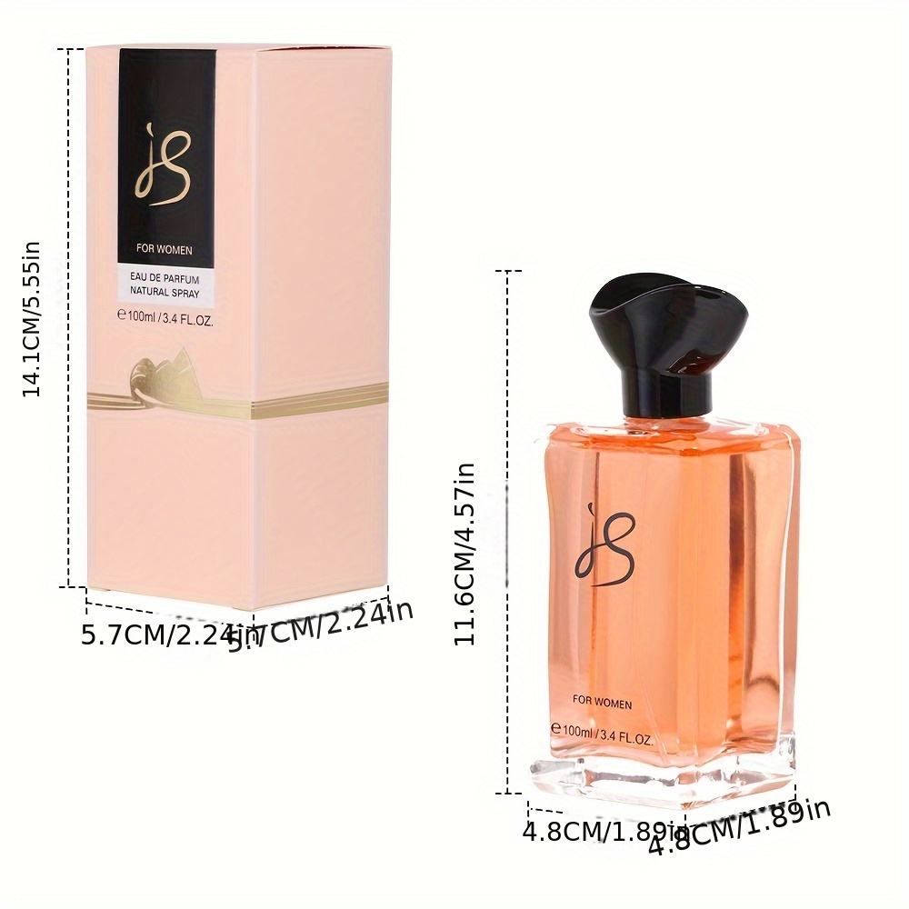 100ml Eau De Parfum For Women, Refreshing And Long Lasting Fragrance, Perfume For Dating And Daily Life, A Perfect Christmas Gift For Her