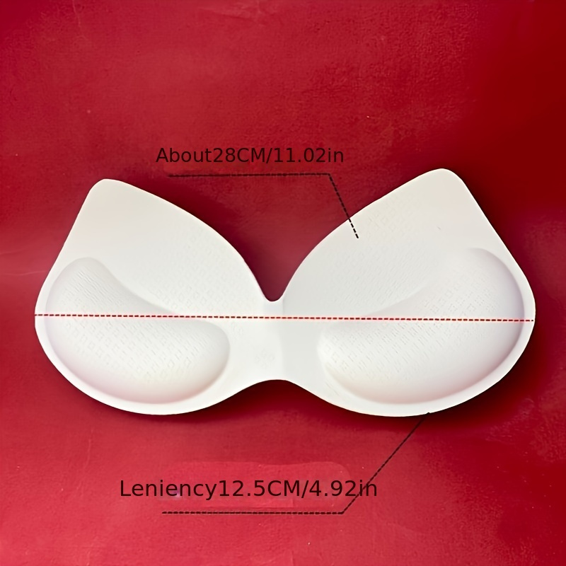 2 Pairs Removable Bra Pads Comfortable Breathable Bra Padding