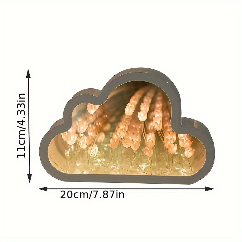 Light up online cloud mirror