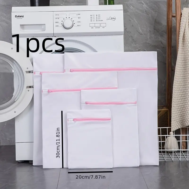 Thickened Laundry Bag, Hot Sale Bra Protection Washing Bag Set, Fine Mesh  Underwear Cleaning Bag, Bathroom Bedroom Balcony Laundry Accessories - Temu