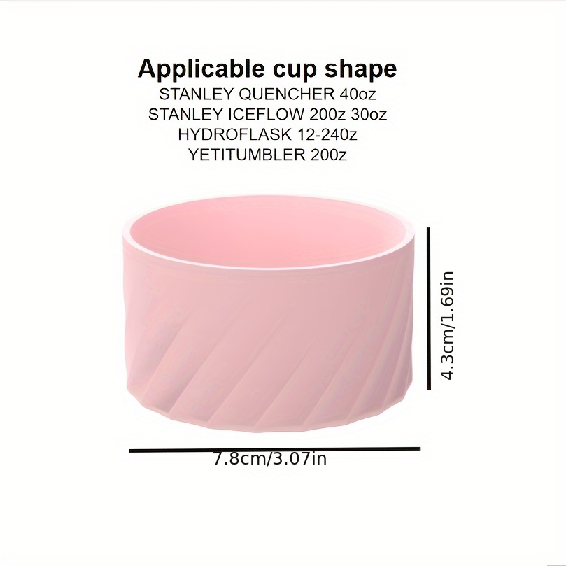 Silicone Cup Boot Silicone Cup Protector Stanley Cup Boot Tumbler Bumper  40oz Quencher Boot Silicone Boot Stanley Boot 