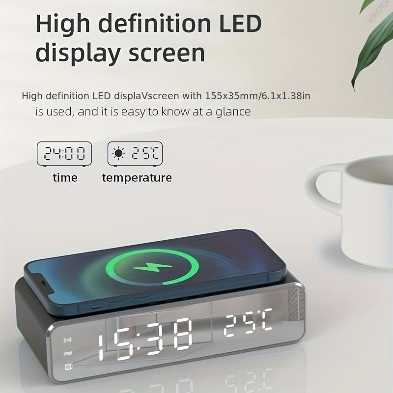 Orologio da Tavolo Sveglia con Proiettore LED Stazione Meteo Calendari –  Fair Shoponline