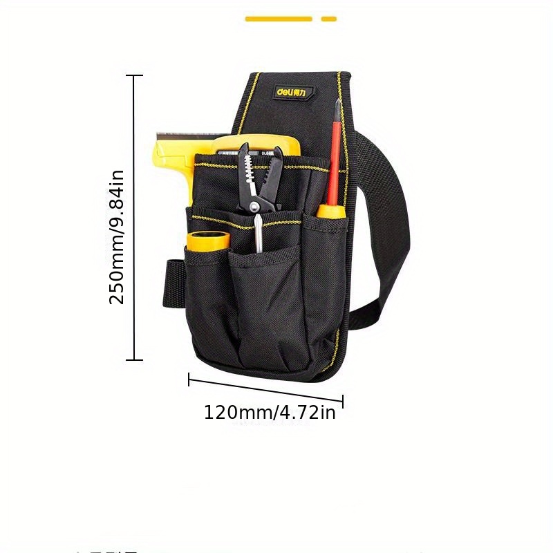 Portable Oxford Cloth Thicken Electrician Repair Tools, Storage Crossbody  Bag, Hardware Repair Kit, Cloth Tool Bag - Temu