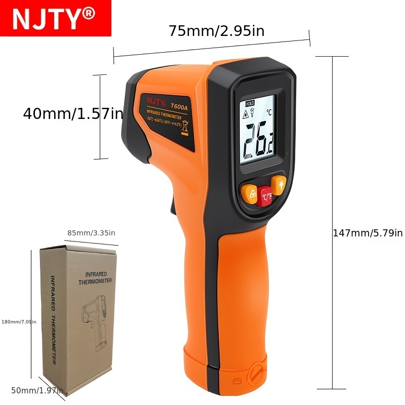 Infrared Thermometer Non-Contact Digital Laser Temperature Gun