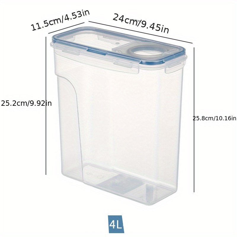 Transparent Food Storage Container Sealed Moisture-proof Box