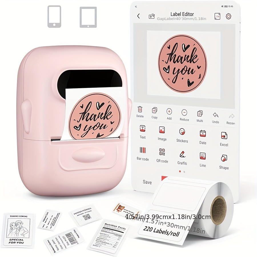 kid portable printer sold on Temu United States