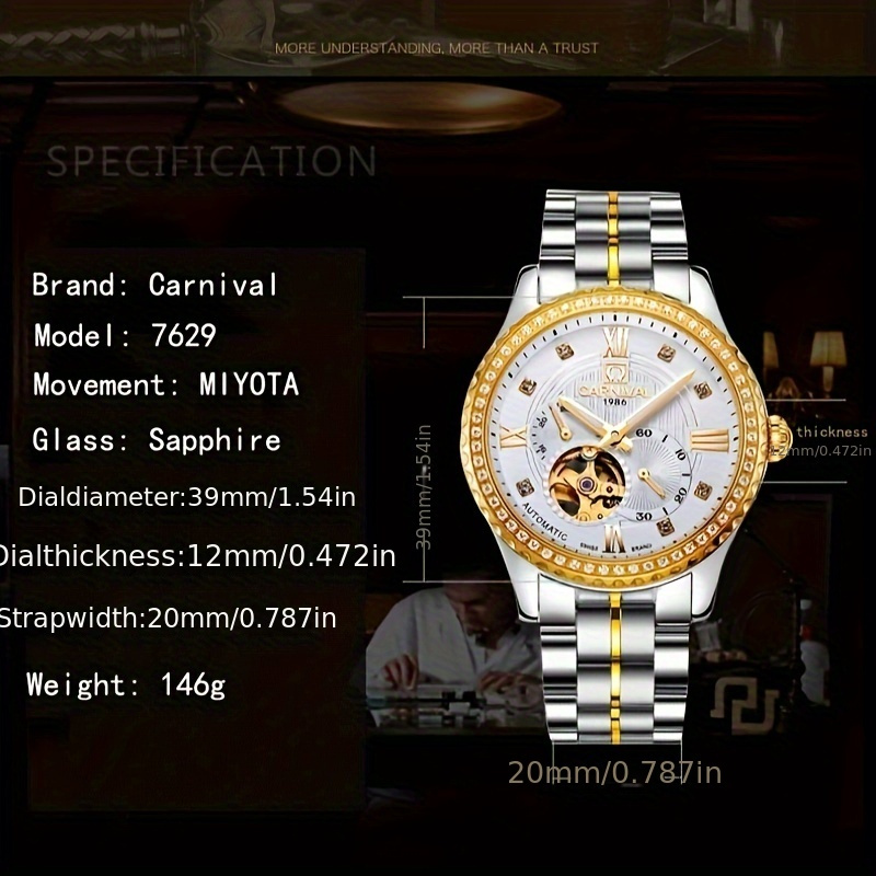 Carnival luxury hot sale brand watch