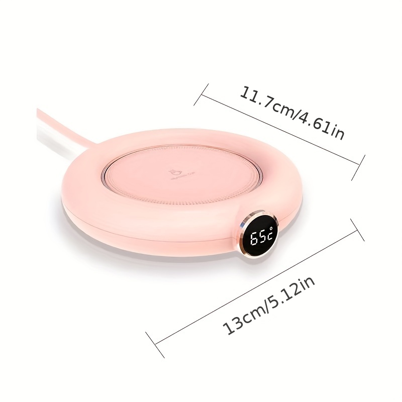 Intelligent Thermostatic Heating Coaster Insulation Base - Temu