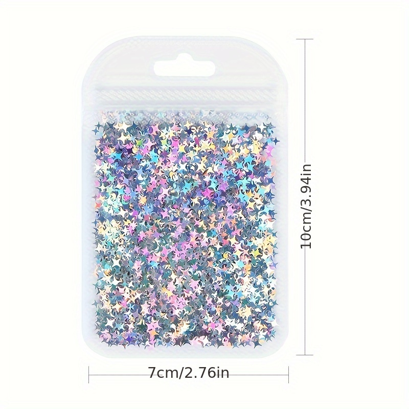 Bag Starry Sequins Shiny Five pointed Star Glitter For Epoxy - Temu