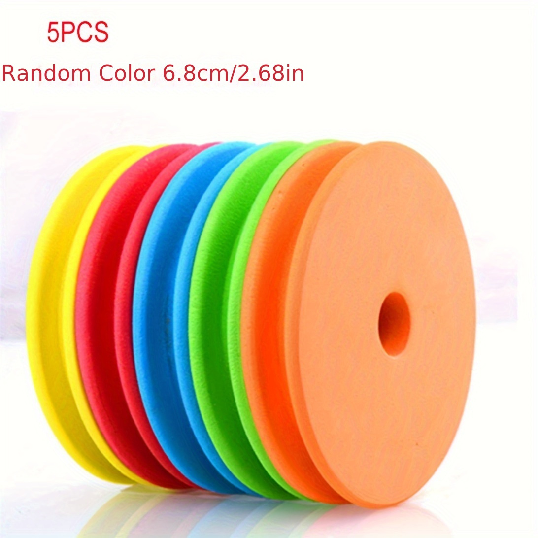 TEMU 5pcs Eva Fishing Line Spools, Fishing Line, Rigs & Hooks Organizer, Fishing Line Storage Holder, Winding Boards - Random Colors