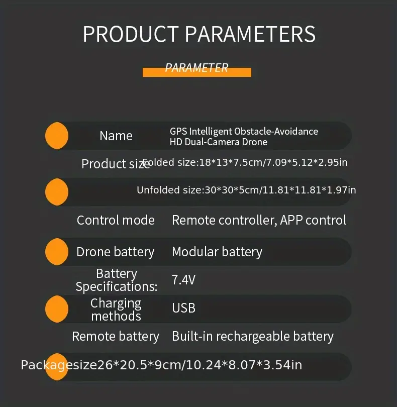 x25 large gps intelligent obstacle avoidance hd dual camera folding drone intelligent return app control one click landing palm control gps following surround flight vr mode details 19
