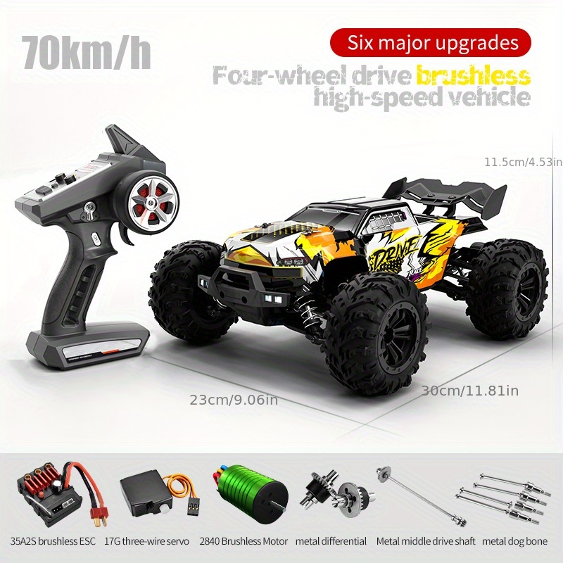 New Q117 2 4ghz Remote Control Car 70km H Professional Level 