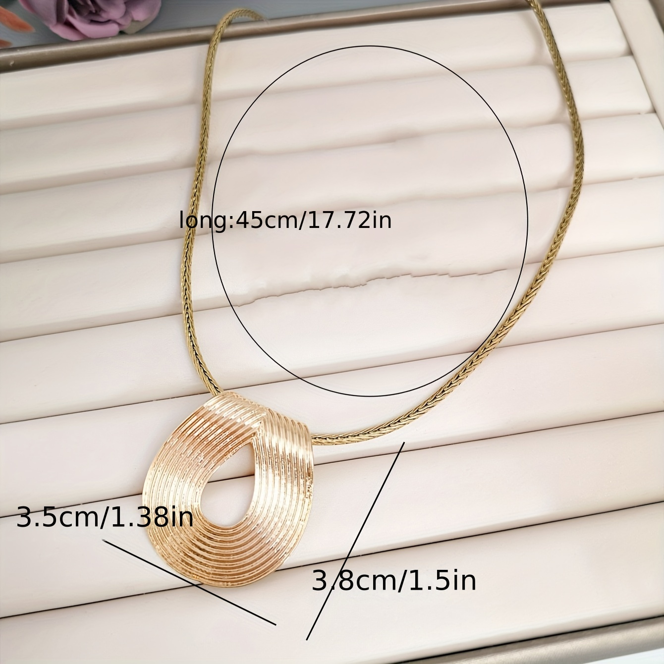 Simple Copper Pendent Necklace for Men,Temu