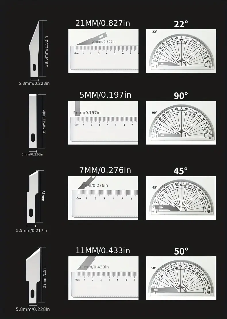 13 carving knife pen art seal cutting manual combination paper non slip gadget diy precision repair tool details 12